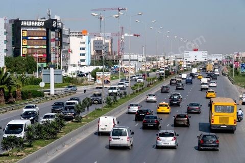 Nouveau quartier d'affaires du "centre urbain nord" à Tunis