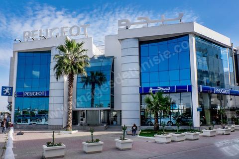 Show room de Stafim Peugeot aux Berges du Lac de Tunis