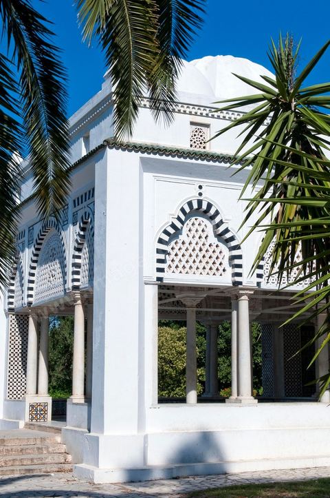Façade extérieure de la Koubba du Belvédère après sa restauration