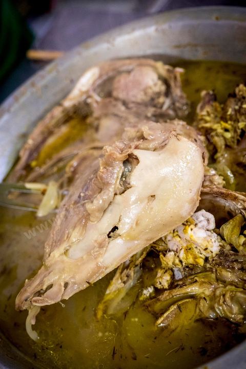 préparation couscous tete d'agneau - Restaurant Sofra - Houmt Souk