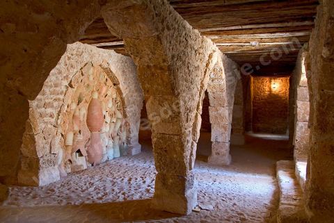 Atelier de poterie et salle de séchage à Djerba Heritage au Parc Djerba Explore 