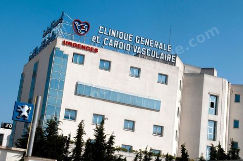 Clinique Générale et Cardio-Vasculaire dans le quartier El Khadra à Tunis