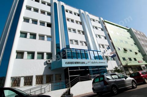 Clinique Montplaisir dans le quartier du même nom à Tunis