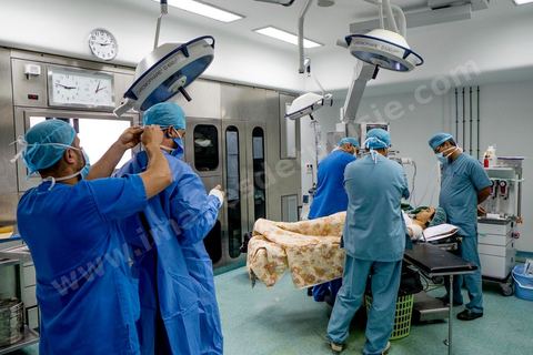Bloc opératoire à la Clinique El Amen de Mutuelleville à Tunis 