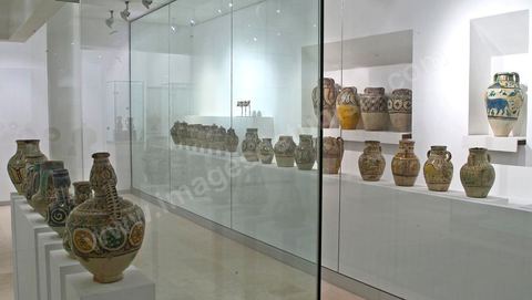 Salle ceramiques tunisienne - Lalla Hadria Museum - Djerba Explore - Djerba