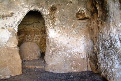 Intérieur d'une maison traditionnelle dans le village de Douiret