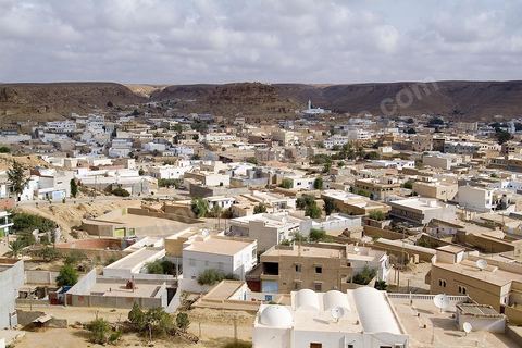 Vue generale sur Ghomrassen - Dahar