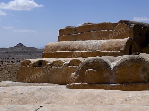 Ksar Ouled Soltane dans la région du Dahar