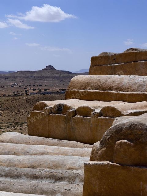 Ksar Ouled Soltane dans la région du Dahar