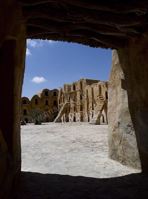 Ksar Ouled Soltane dans la région du Dahar