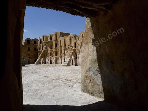 Ksar Ouled Soltane dans la région du Dahar