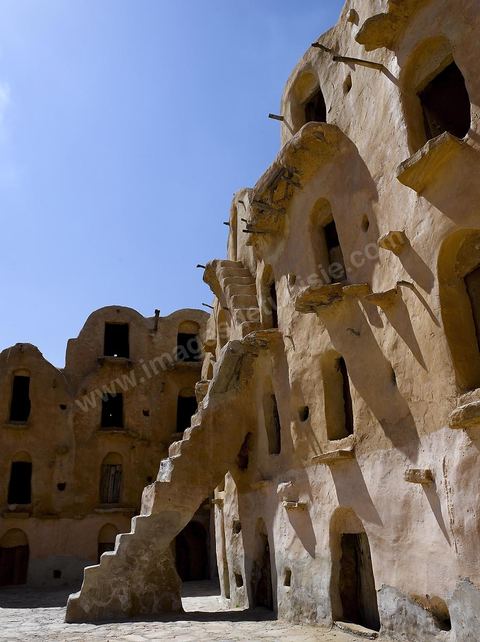 Ksar Ouled Soltane dans la région du Dahar