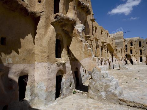 Ksar Ouled Soltane dans la région du Dahar