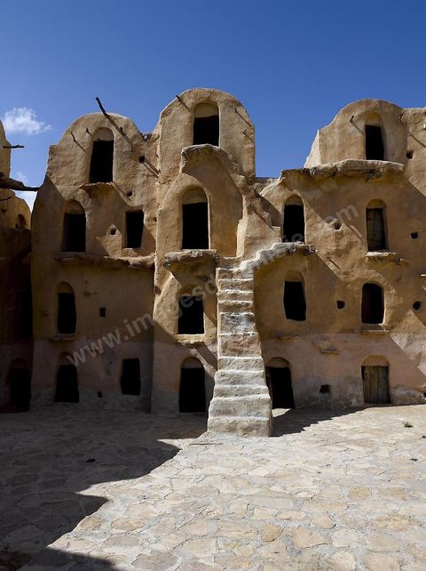 Ksar Ouled Soltane dans la région du Dahar