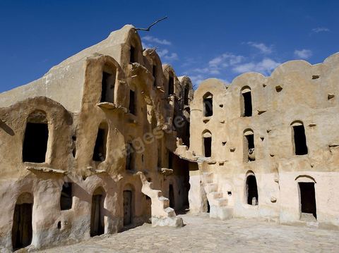 Ksar Ouled Soltane dans la région du Dahar