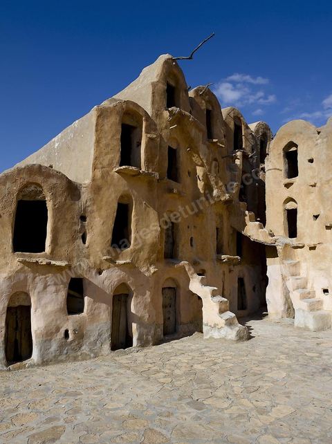 Ksar Ouled Soltane dans la région du Dahar