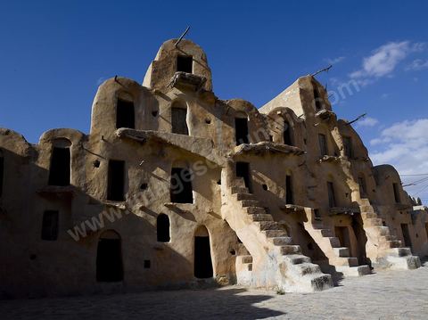 Ksar Ouled Soltane dans la région du Dahar