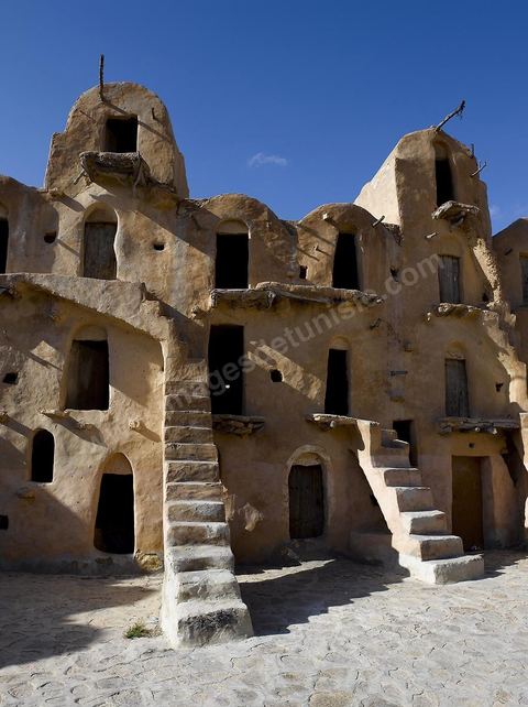 Ksar Ouled Soltane dans la région du Dahar