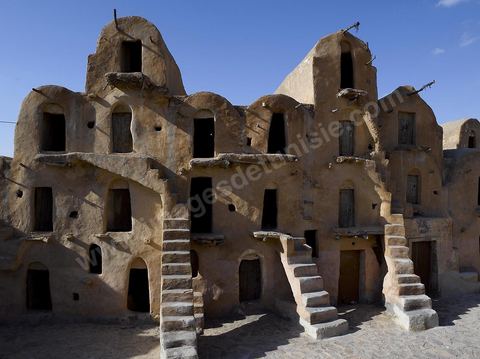 Ksar Ouled Soltane dans la région du Dahar