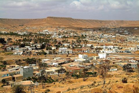 Vue générale dur la ville de Tataouine