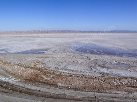 Chott el Djerid, mer de sel dans le sud tunisien