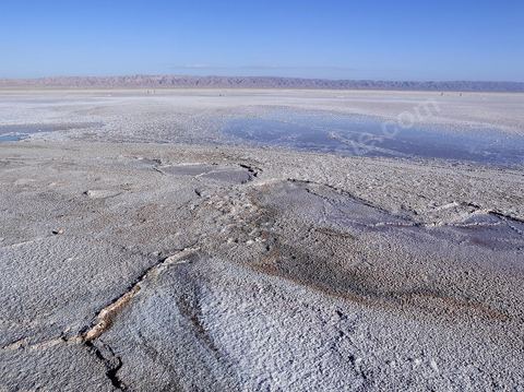 Chott el Djerid, mer de sel dans le sud tunisien