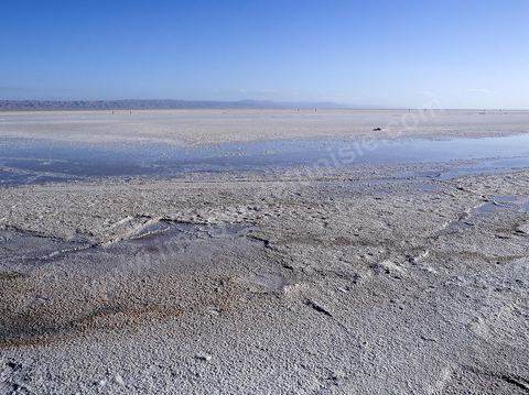 Chott el Djerid, mer de sel dans le sud tunisien