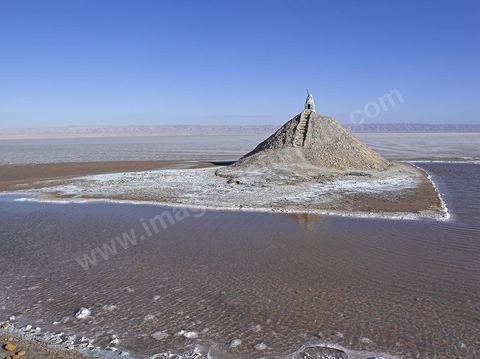 Chott el Djerid, mer de sel dans le sud tunisien