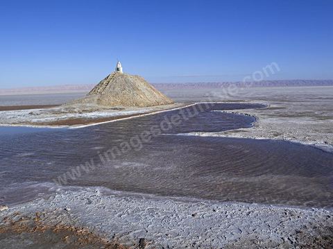 Chott el Djerid, mer de sel dans le sud tunisien