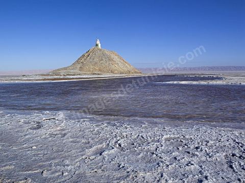 Chott el Djerid, mer de sel dans le sud tunisien