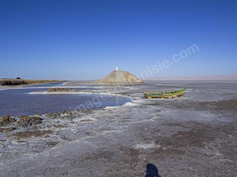 Chott el Djerid, mer de sel dans le sud tunisien
