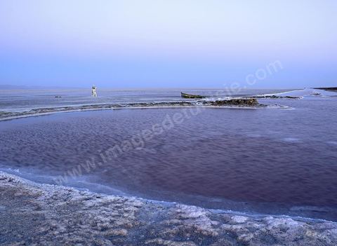 Chott el Djerid, mer de sel dans le sud tunisien