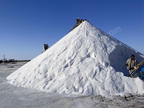 Chott el Djerid, mer de sel dans le sud tunisien