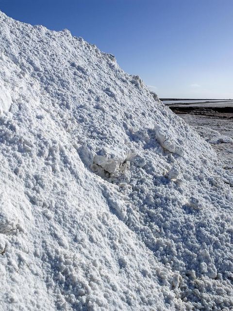 Chott el Djerid, mer de sel dans le sud tunisien