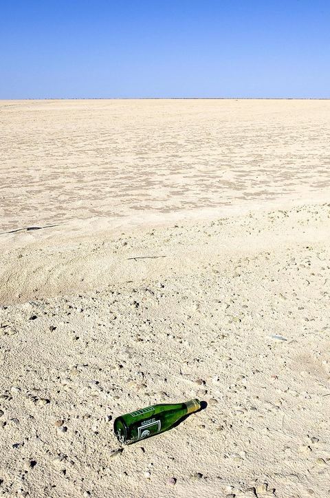 Chott el Djerid, mer de sel dans le sud tunisien