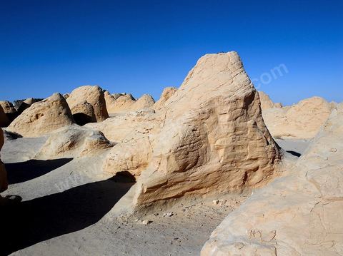 Les formatsions de sable de Debbecha