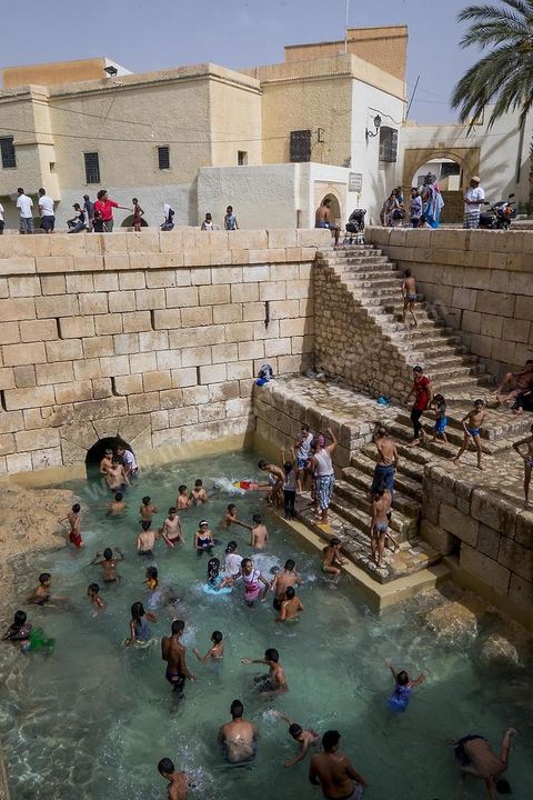 du lac de "Gafsa Beach"