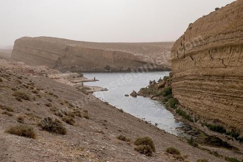 vue générale du lac de "Gafsa Beach"