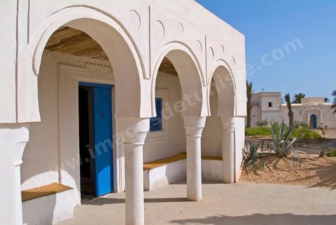 Batiment d'accès au menzel - Djerba Explore - Ile de Djerba