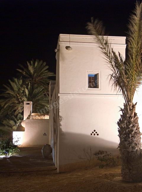 Houch traditionnel au milieu du jardin du menzel - Djerba Explore - Ile de Djerba