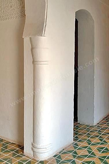 Pice intrieure du Houch, maison traditionnelle djerbienne - Ile de Djerba
