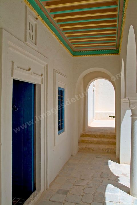Patio du Houch, maison traditionnelle djerbienne - Ile de Djerba