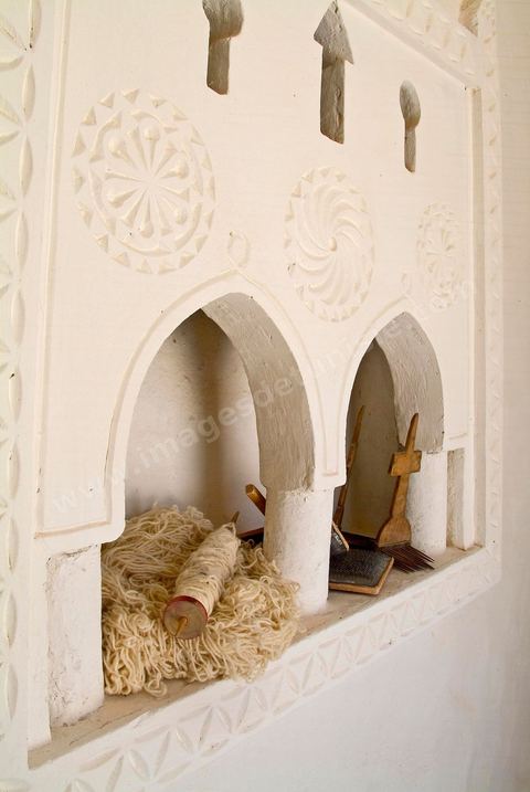 Intérieur du menzel traditionnel au djerba explore - iIe de Djerba