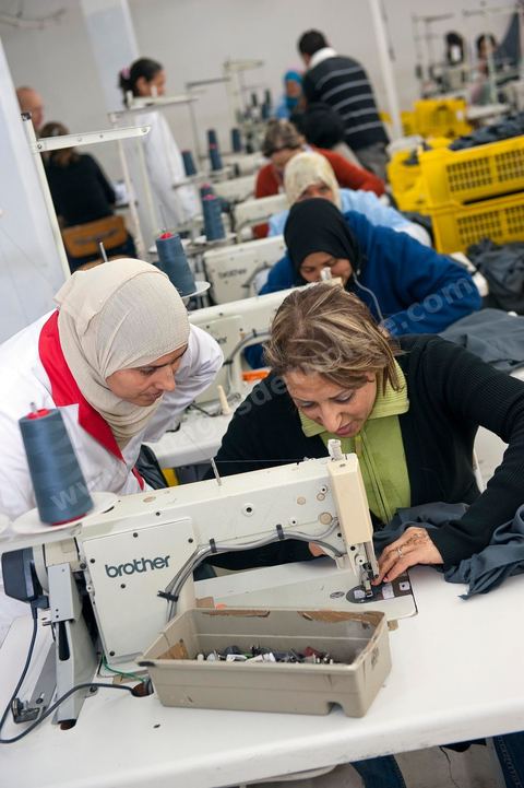 Sté Ditex usine de textile off shore à la Soukra dans la banlieue sud de Tunis