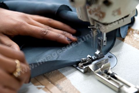 Sté Ditex usine de textile off shore à la Soukra dans la banlieue sud de Tunis