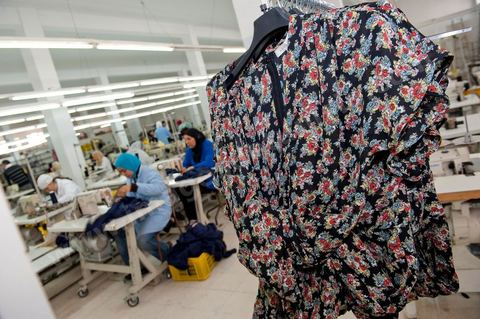 Sté Ditex usine de textile off shore à la Soukra dans la banlieue sud de Tunis