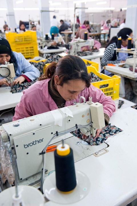 Sté Ditex usine de textile off shore à la Soukra dans la banlieue sud de Tunis
