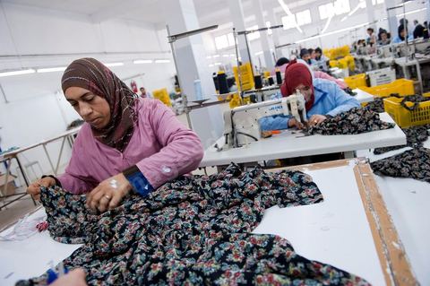 Sté Ditex usine de textile off shore à la Soukra dans la banlieue sud de Tunis