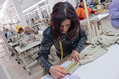Sté Ditex usine de textile off shore à la Soukra dans la banlieue sud de Tunis