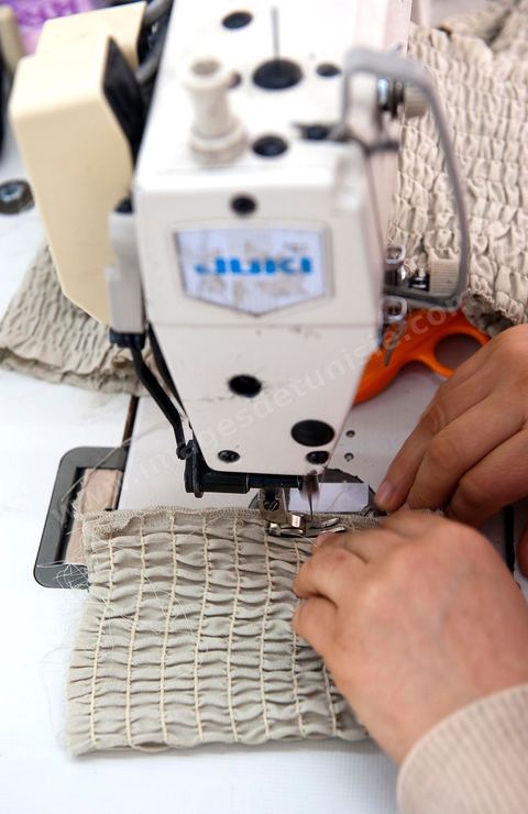 Sté Ditex usine de textile off shore à la Soukra dans la banlieue sud de Tunis